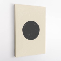 Black Minimal Shapes Series #4 Wall Art