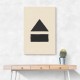 Black Minimal Shapes Series #6 Wall Art Black Minimal Shapes Series #6 Wall Art