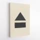 Black Minimal Shapes Series #6 Wall Art Black Minimal Shapes Series #6 Wall Art