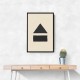 Black Minimal Shapes Series #6 Wall Art Black Minimal Shapes Series #6 Wall Art