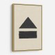 Black Minimal Shapes Series #6 Wall Art Black Minimal Shapes Series #6 Wall Art