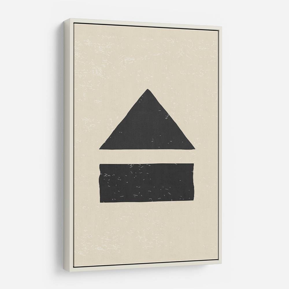 Black Minimal Shapes Series #6 Wall Art Black Minimal Shapes Series #6 Wall Art