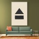 Black Minimal Shapes Series #6 Wall Art Black Minimal Shapes Series #6 Wall Art