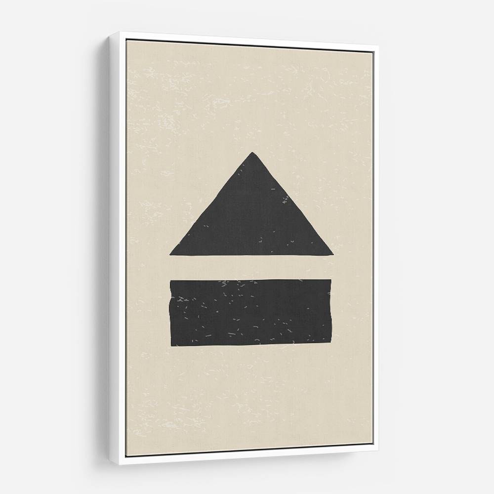 Black Minimal Shapes Series #6 Wall Art Black Minimal Shapes Series #6 Wall Art