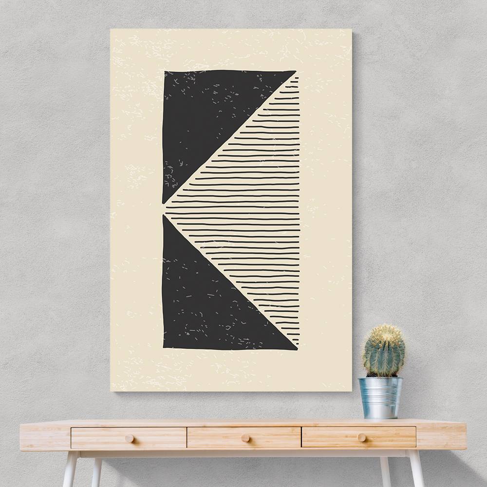 Black Triangles Series #1 Wall Art Black Triangles Series #1 Wall Art