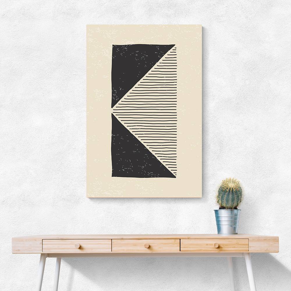 Black Triangles Series #1 Wall Art Black Triangles Series #1 Wall Art