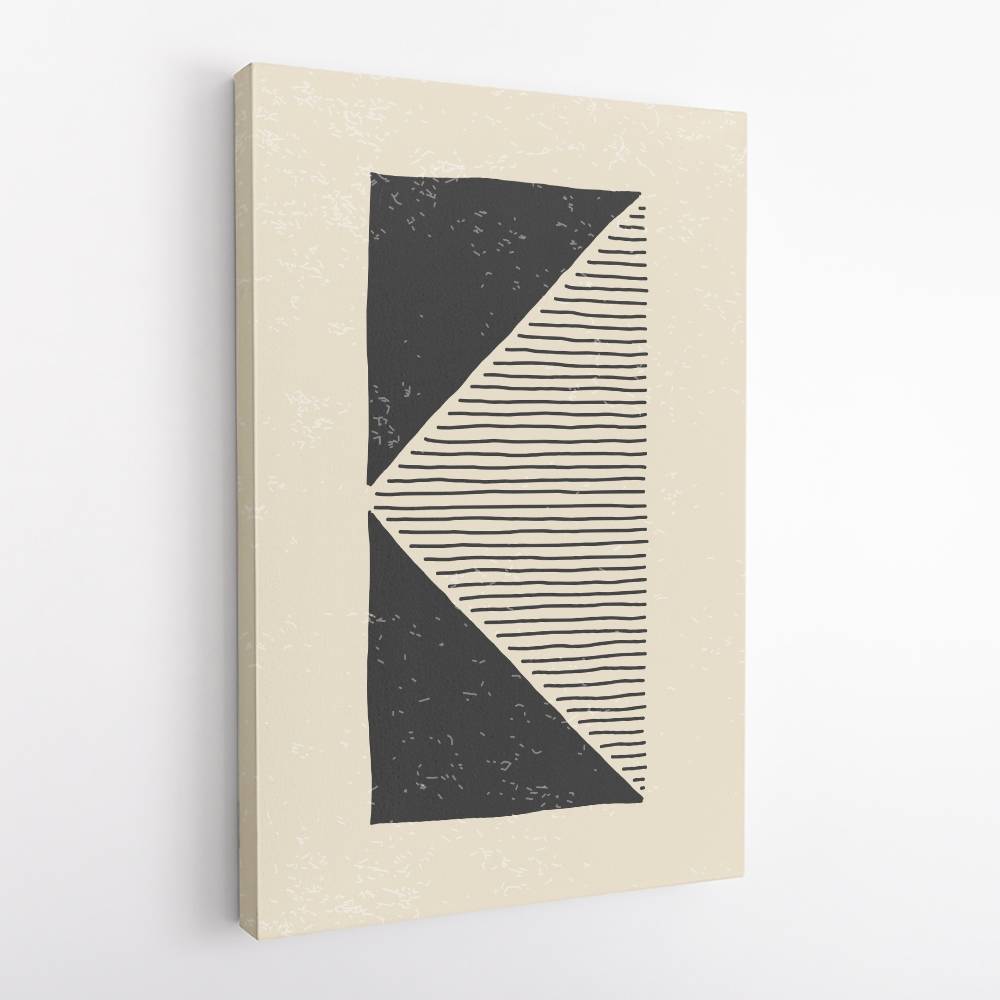Black Triangles Series #1 Wall Art Black Triangles Series #1 Wall Art