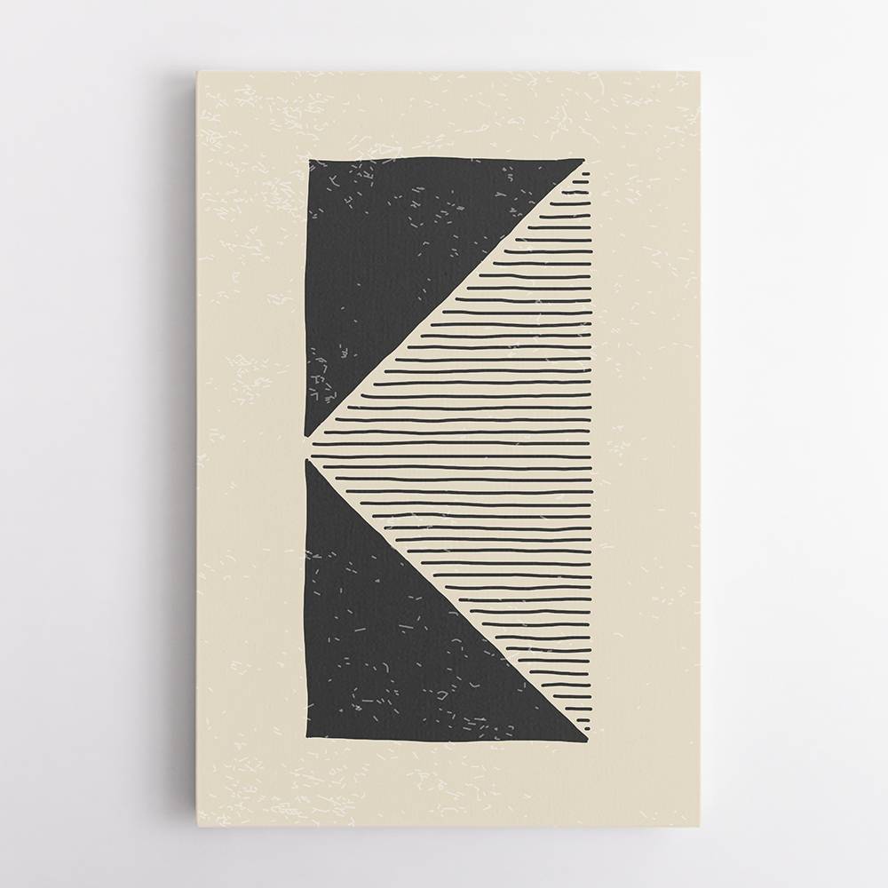 Black Triangles Series #1 Wall Art Black Triangles Series #1 Wall Art