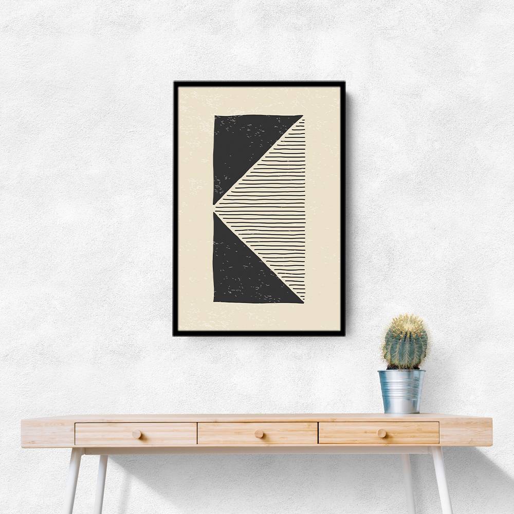 Black Triangles Series #1 Wall Art Black Triangles Series #1 Wall Art