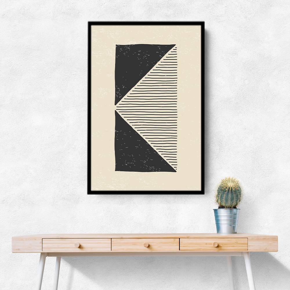 Black Triangles Series #1 Wall Art Black Triangles Series #1 Wall Art