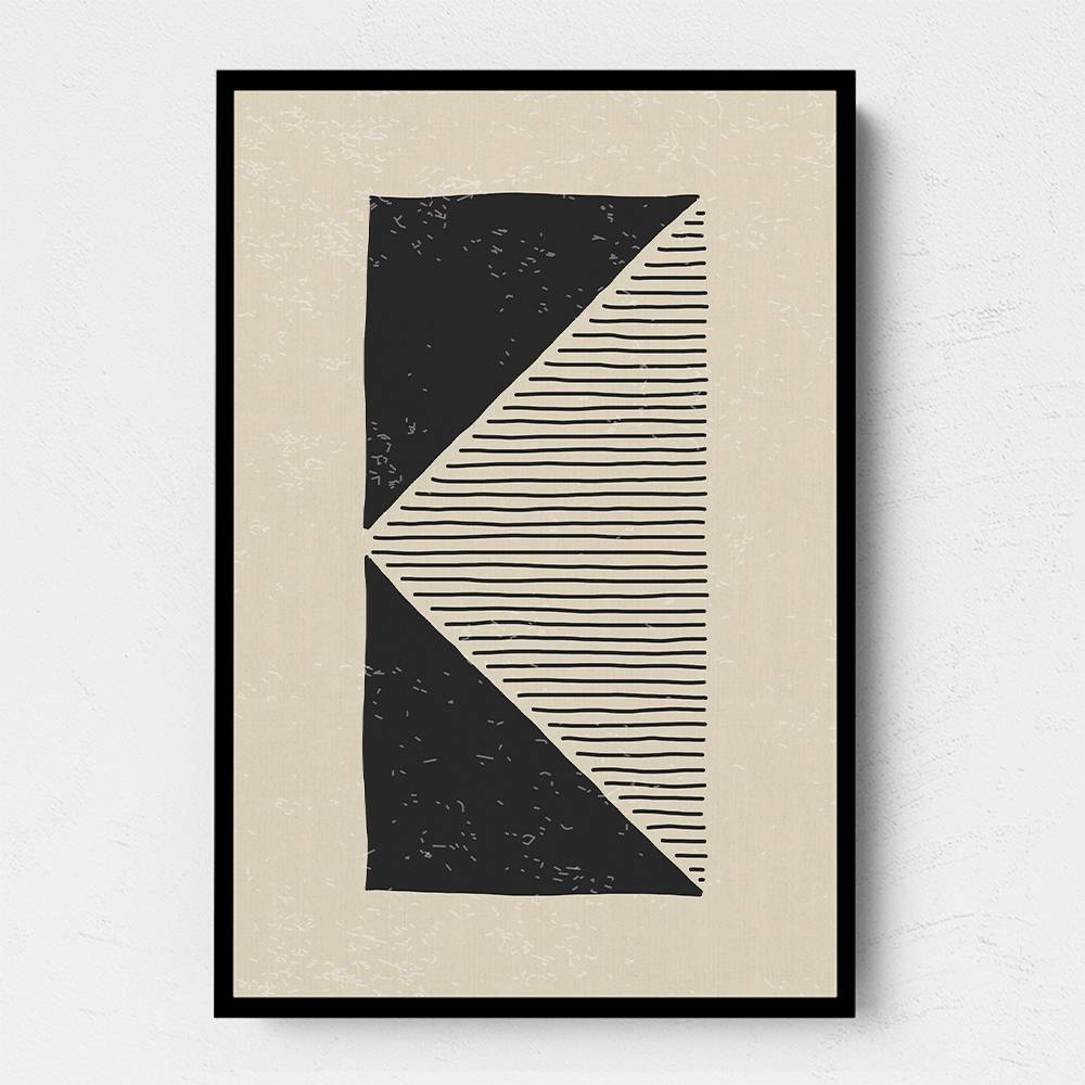 Black Triangles Series #1 Wall Art Black Triangles Series #1 Wall Art