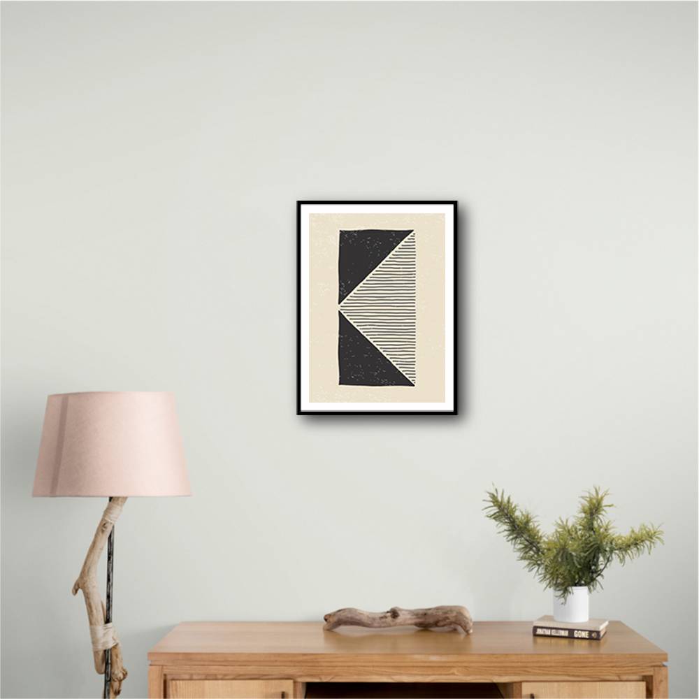 Black Triangles Series #1 Wall Art Black Triangles Series #1 Wall Art