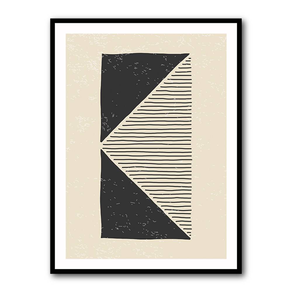 Black Triangles Series #1 Wall Art Black Triangles Series #1 Wall Art