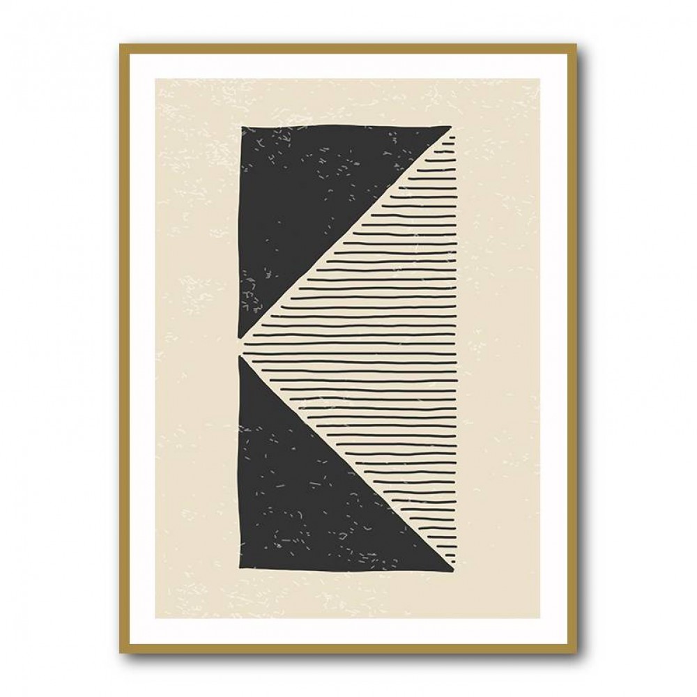 Black Triangles Series #1 Wall Art Black Triangles Series #1 Wall Art