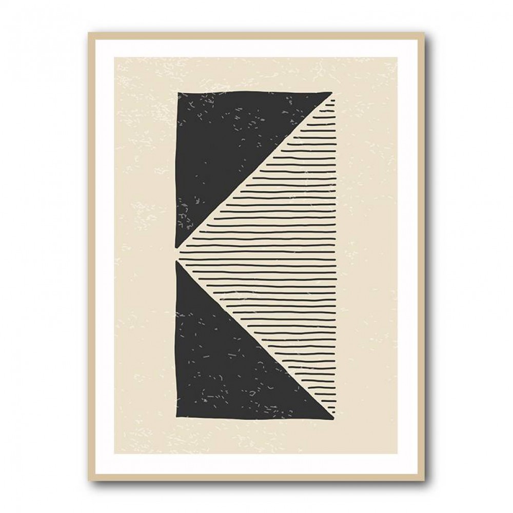 Black Triangles Series #1 Wall Art Black Triangles Series #1 Wall Art