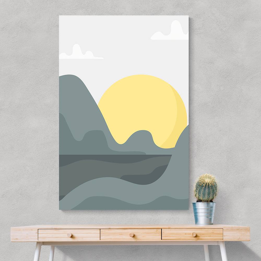 Boho Sunny Landscape #1 Wall Art Boho Sunny Landscape #1 Wall Art