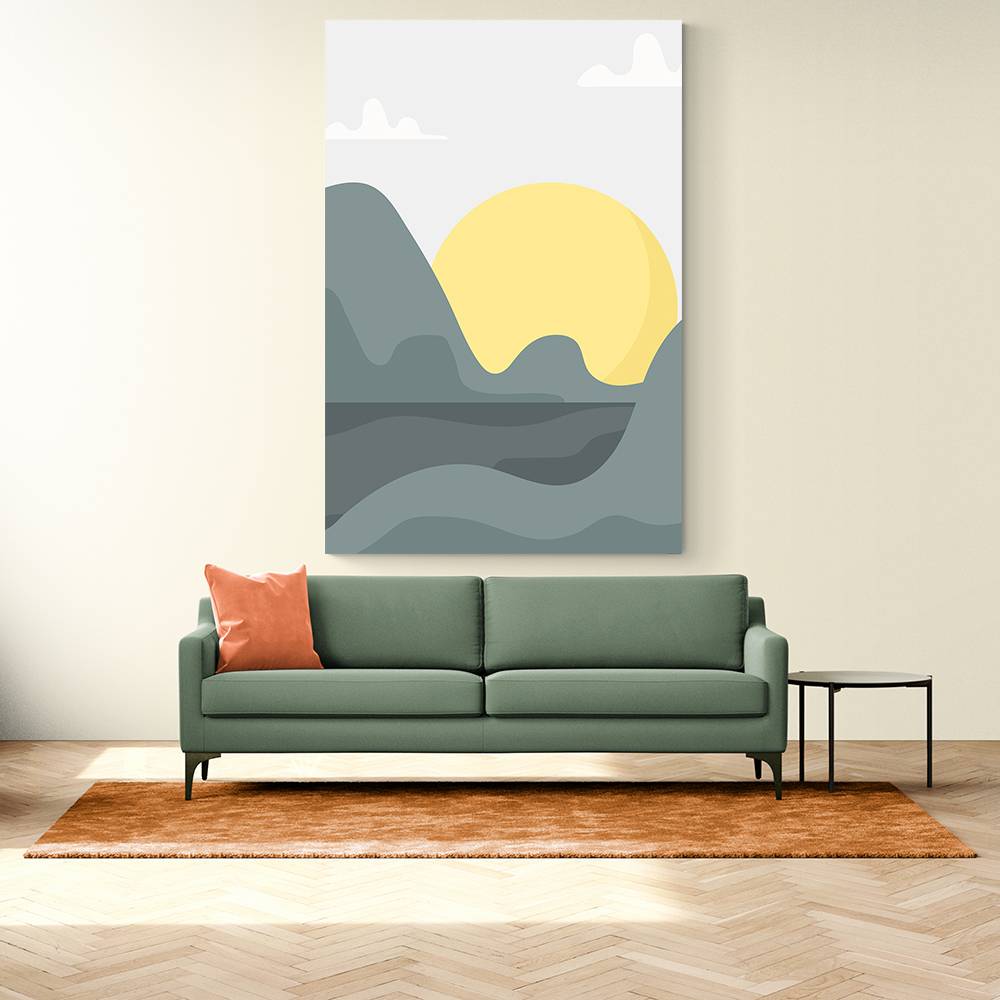 Boho Sunny Landscape #1 Wall Art Boho Sunny Landscape #1 Wall Art