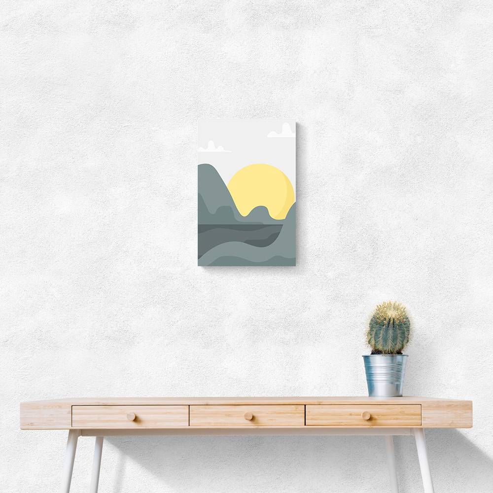 Boho Sunny Landscape #1 Wall Art Boho Sunny Landscape #1 Wall Art