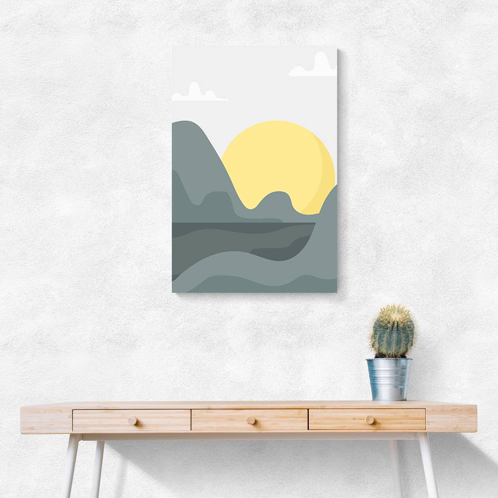 Boho Sunny Landscape #1 Wall Art Boho Sunny Landscape #1 Wall Art