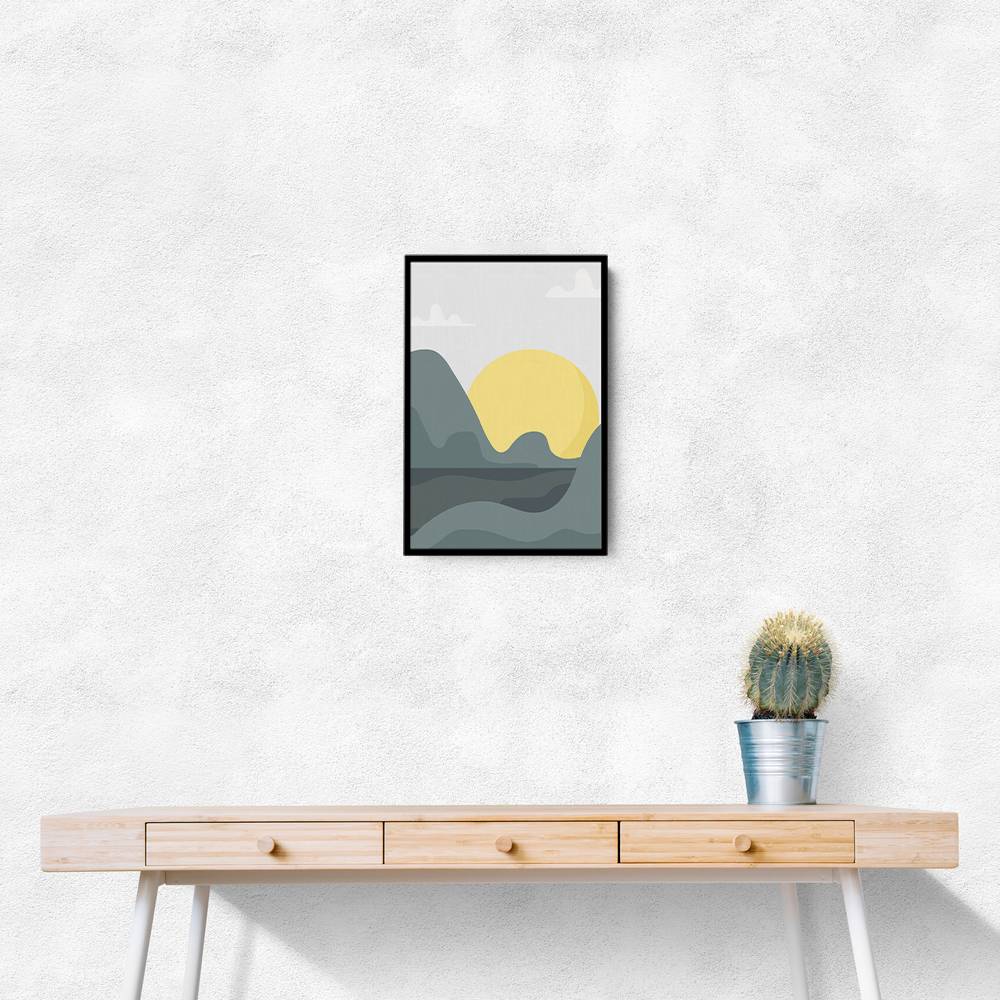 Boho Sunny Landscape #1 Wall Art Boho Sunny Landscape #1 Wall Art