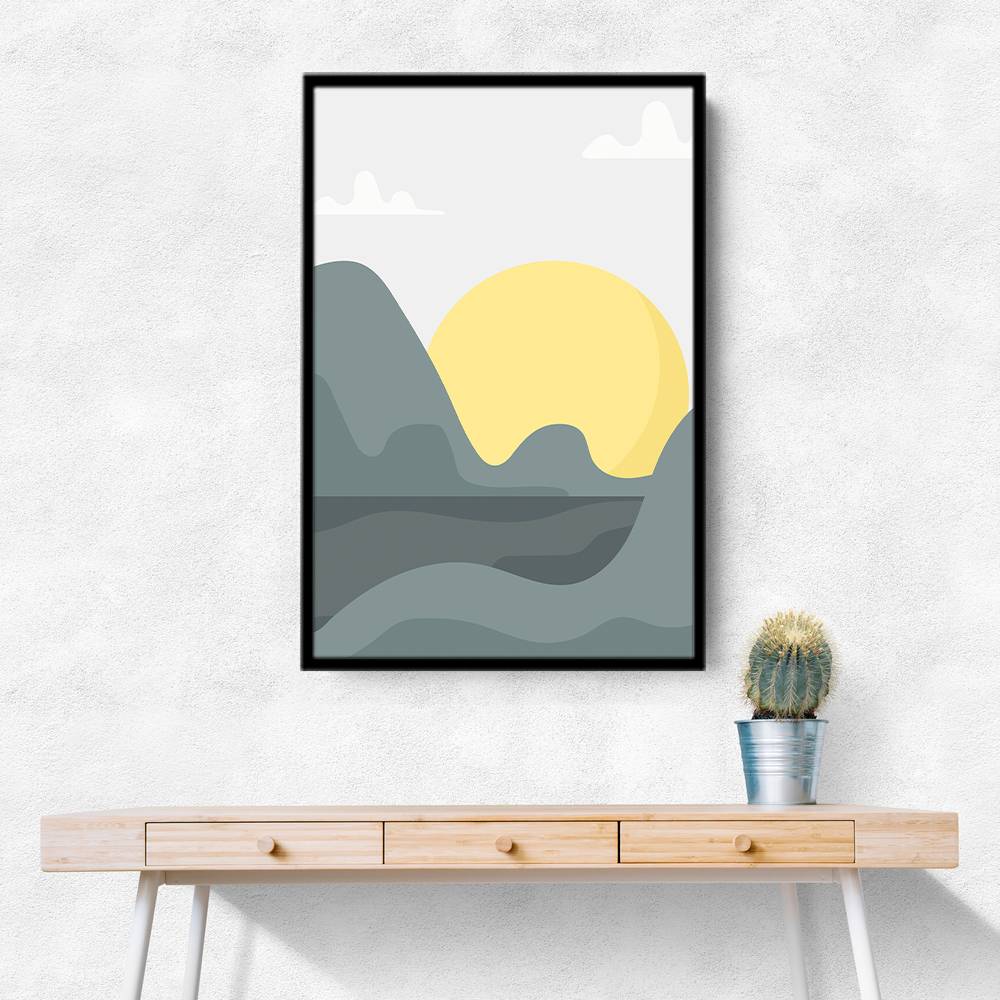 Boho Sunny Landscape #1 Wall Art Boho Sunny Landscape #1 Wall Art