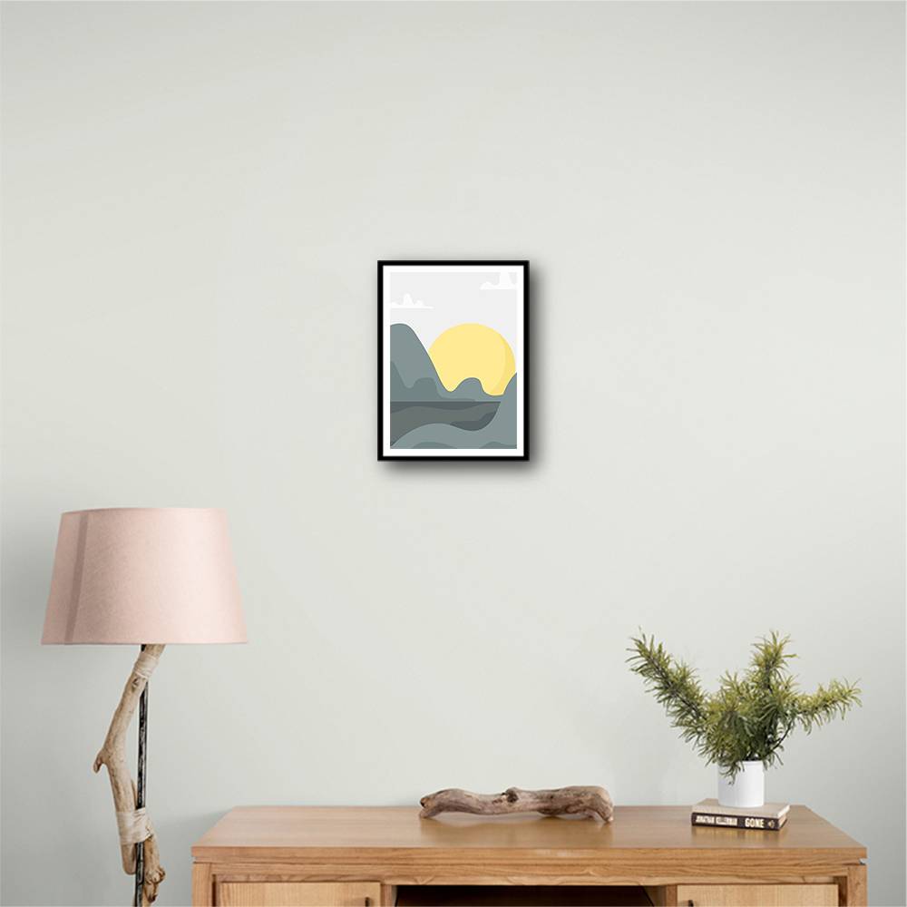 Boho Sunny Landscape #1 Wall Art Boho Sunny Landscape #1 Wall Art