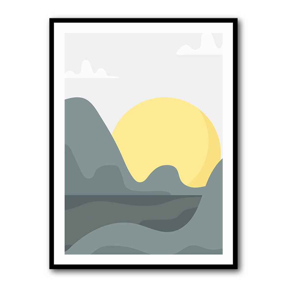 Boho Sunny Landscape #1 Wall Art Boho Sunny Landscape #1 Wall Art
