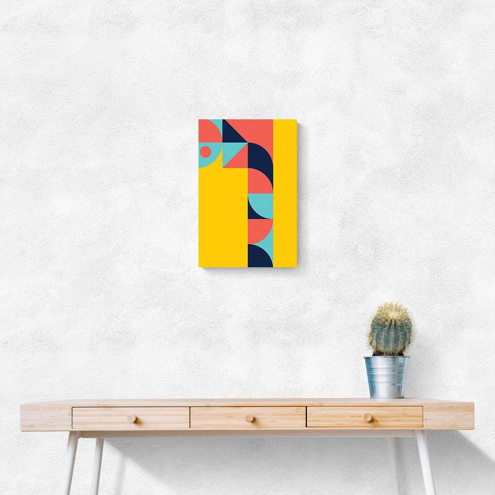 Bold Bauhaus Series #1 Wall Art Bold Bauhaus Series #1 Wall Art