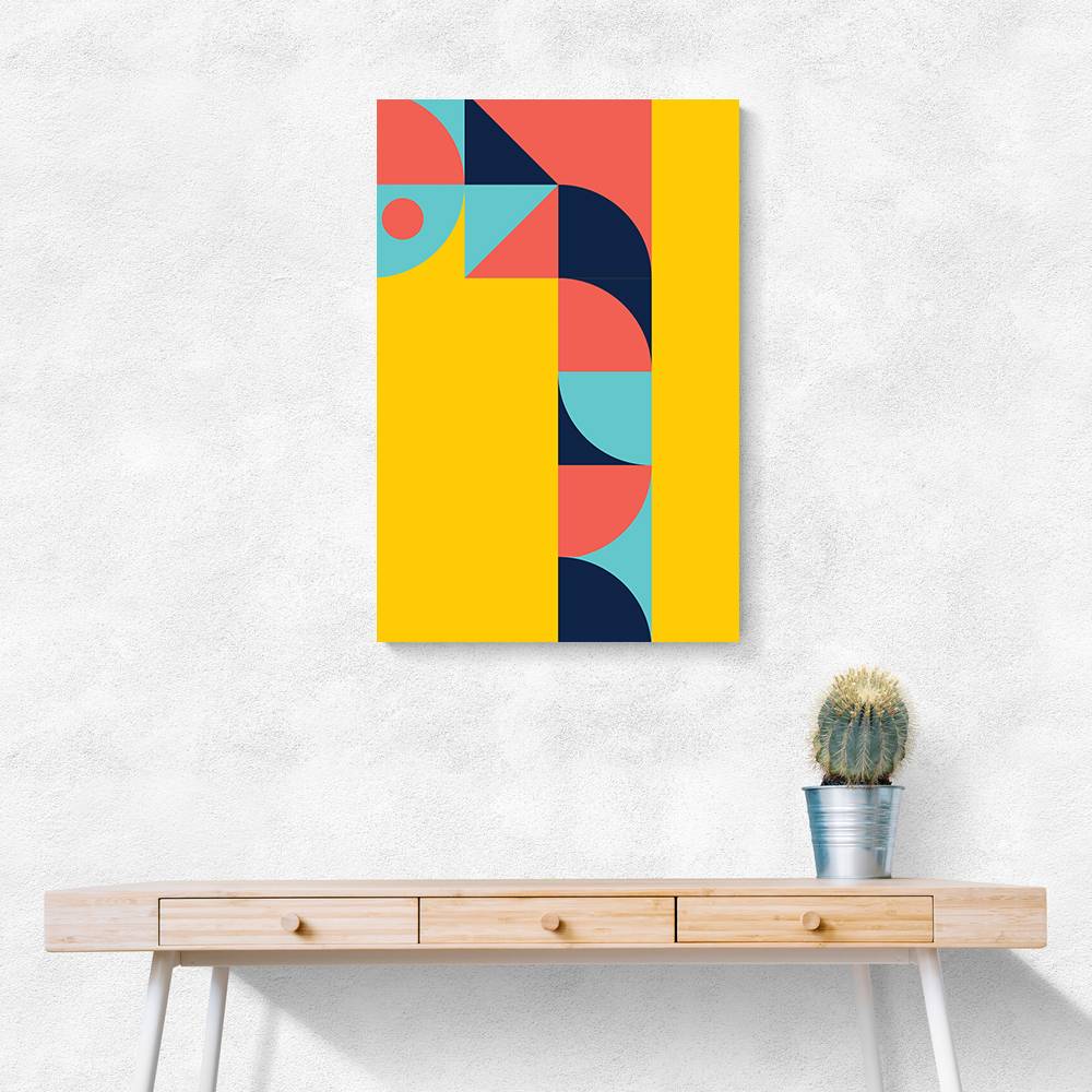 Bold Bauhaus Series #1 Wall Art Bold Bauhaus Series #1 Wall Art
