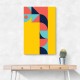 Bold Bauhaus Series #1 Wall Art Bold Bauhaus Series #1 Wall Art