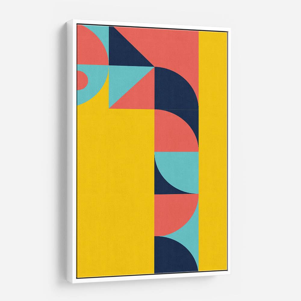 Bold Bauhaus Series #1 Wall Art Bold Bauhaus Series #1 Wall Art