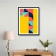 Bold Bauhaus Series #1 Wall Art Bold Bauhaus Series #1 Wall Art