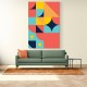 Bold Bauhaus Series #2 Wall Art Bold Bauhaus Series #2 Wall Art