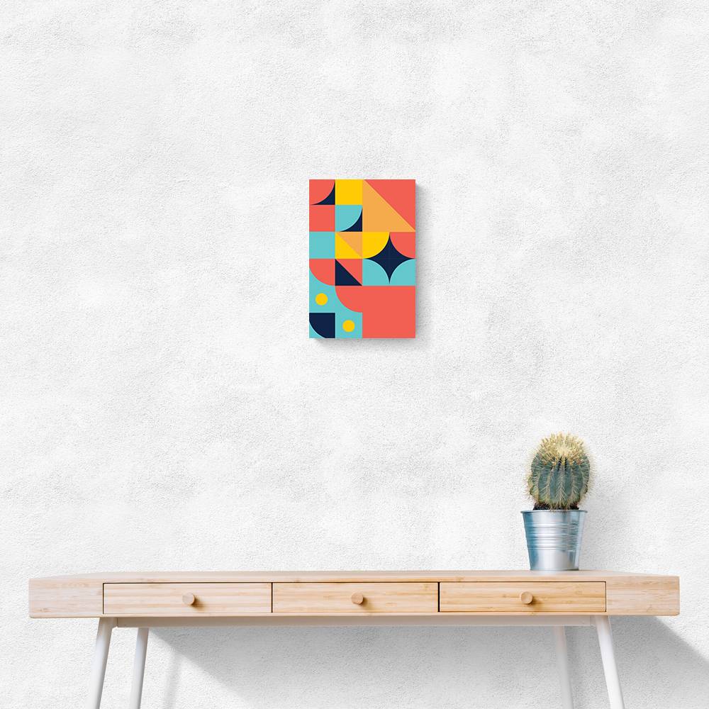 Bold Bauhaus Series #2 Wall Art Bold Bauhaus Series #2 Wall Art