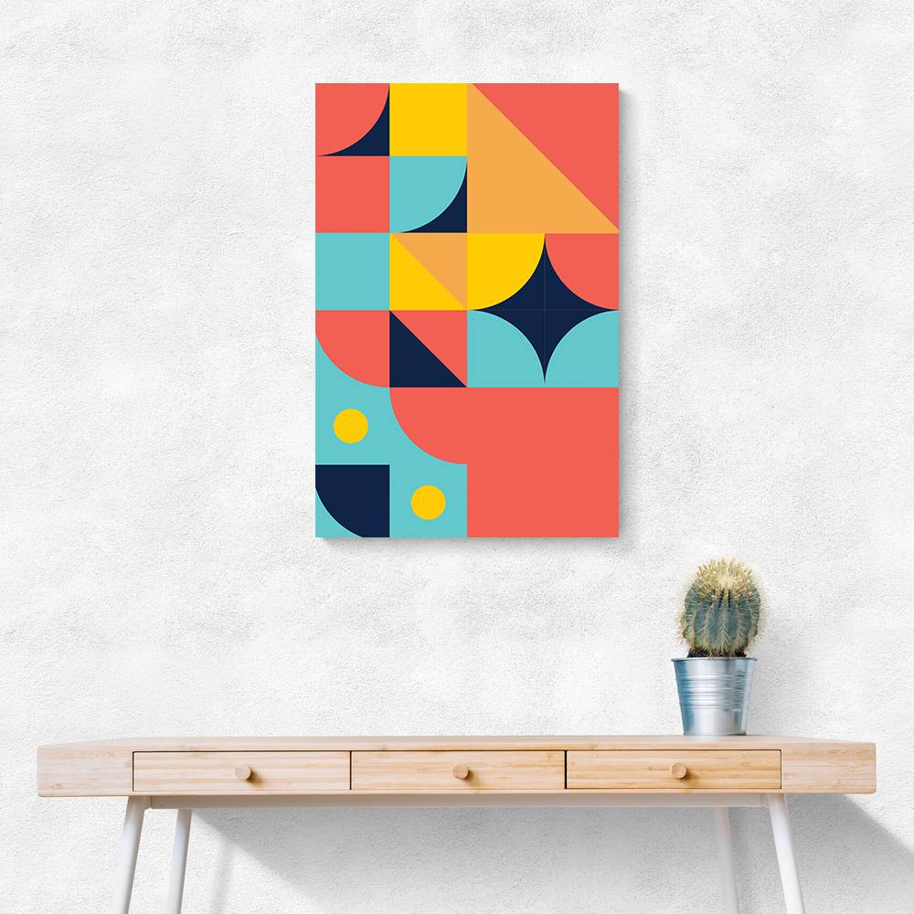 Bold Bauhaus Series #2 Wall Art Bold Bauhaus Series #2 Wall Art