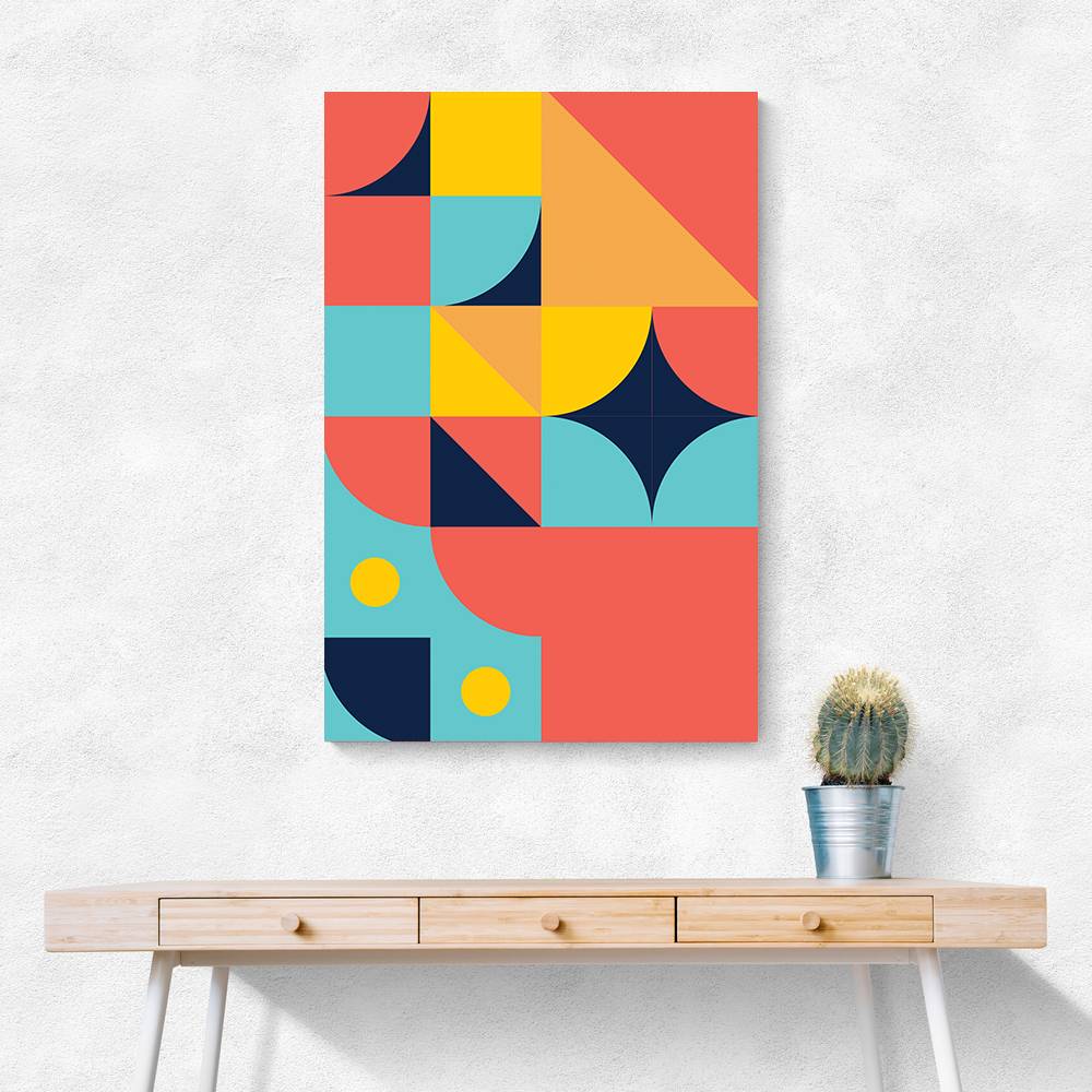 Bold Bauhaus Series #2 Wall Art Bold Bauhaus Series #2 Wall Art