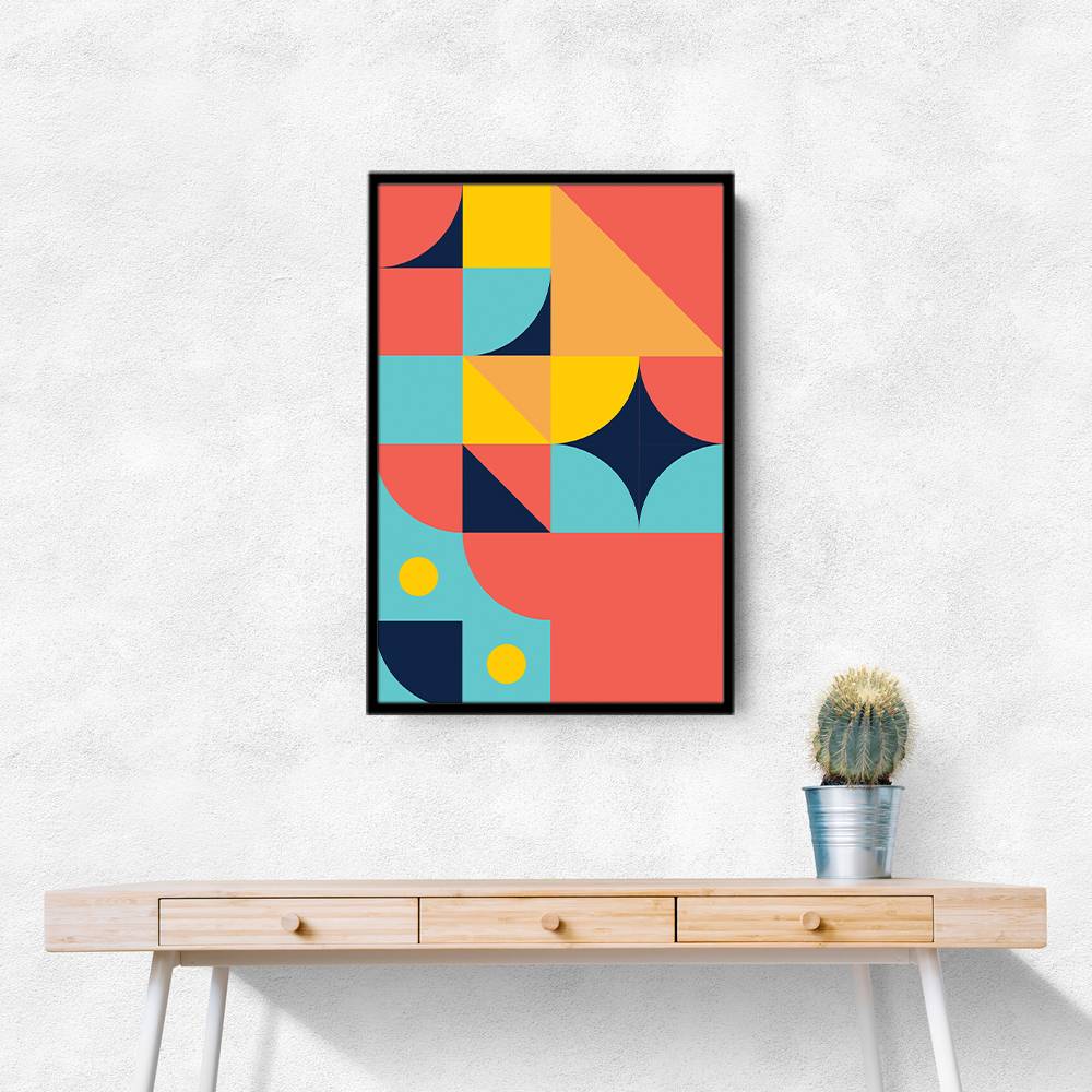Bold Bauhaus Series #2 Wall Art Bold Bauhaus Series #2 Wall Art