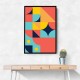 Bold Bauhaus Series #2 Wall Art Bold Bauhaus Series #2 Wall Art