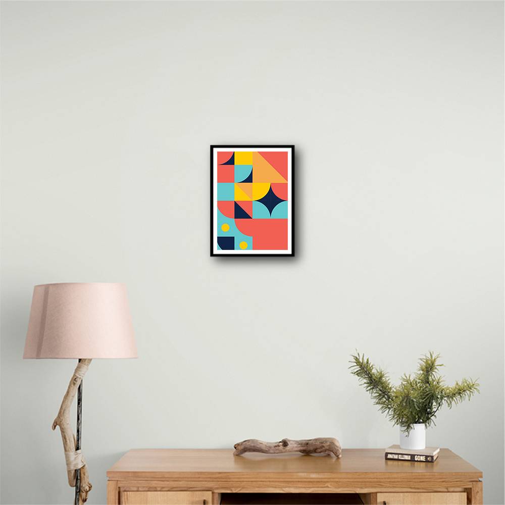 Bold Bauhaus Series #2 Wall Art Bold Bauhaus Series #2 Wall Art