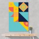 Bold Bauhaus Series #4 Wall Art Bold Bauhaus Series #4 Wall Art
