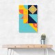 Bold Bauhaus Series #4 Wall Art Bold Bauhaus Series #4 Wall Art