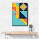 Bold Bauhaus Series #4 Wall Art Bold Bauhaus Series #4 Wall Art