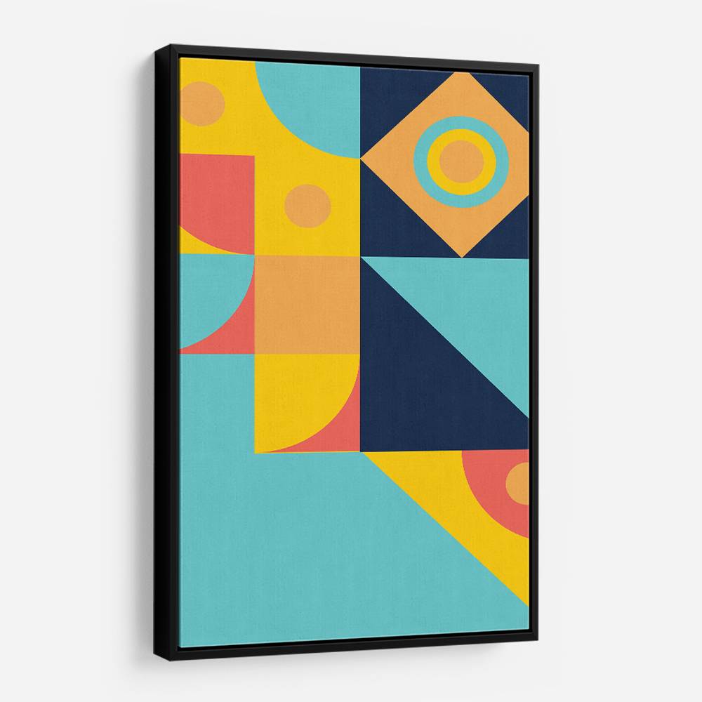 Bold Bauhaus Series #4 Wall Art Bold Bauhaus Series #4 Wall Art