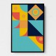 Bold Bauhaus Series #4 Wall Art Bold Bauhaus Series #4 Wall Art