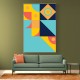 Bold Bauhaus Series #4 Wall Art Bold Bauhaus Series #4 Wall Art