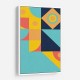 Bold Bauhaus Series #4 Wall Art Bold Bauhaus Series #4 Wall Art