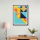 Bold Bauhaus Series #4 Wall Art Bold Bauhaus Series #4 Wall Art