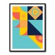 Bold Bauhaus Series #4 Wall Art Bold Bauhaus Series #4 Wall Art