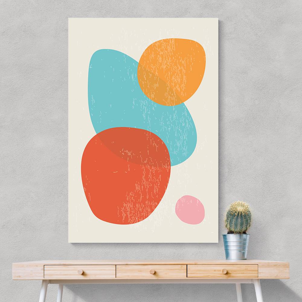 Bright Abstract Shapes #1 Wall Art Bright Abstract Shapes #1 Wall Art