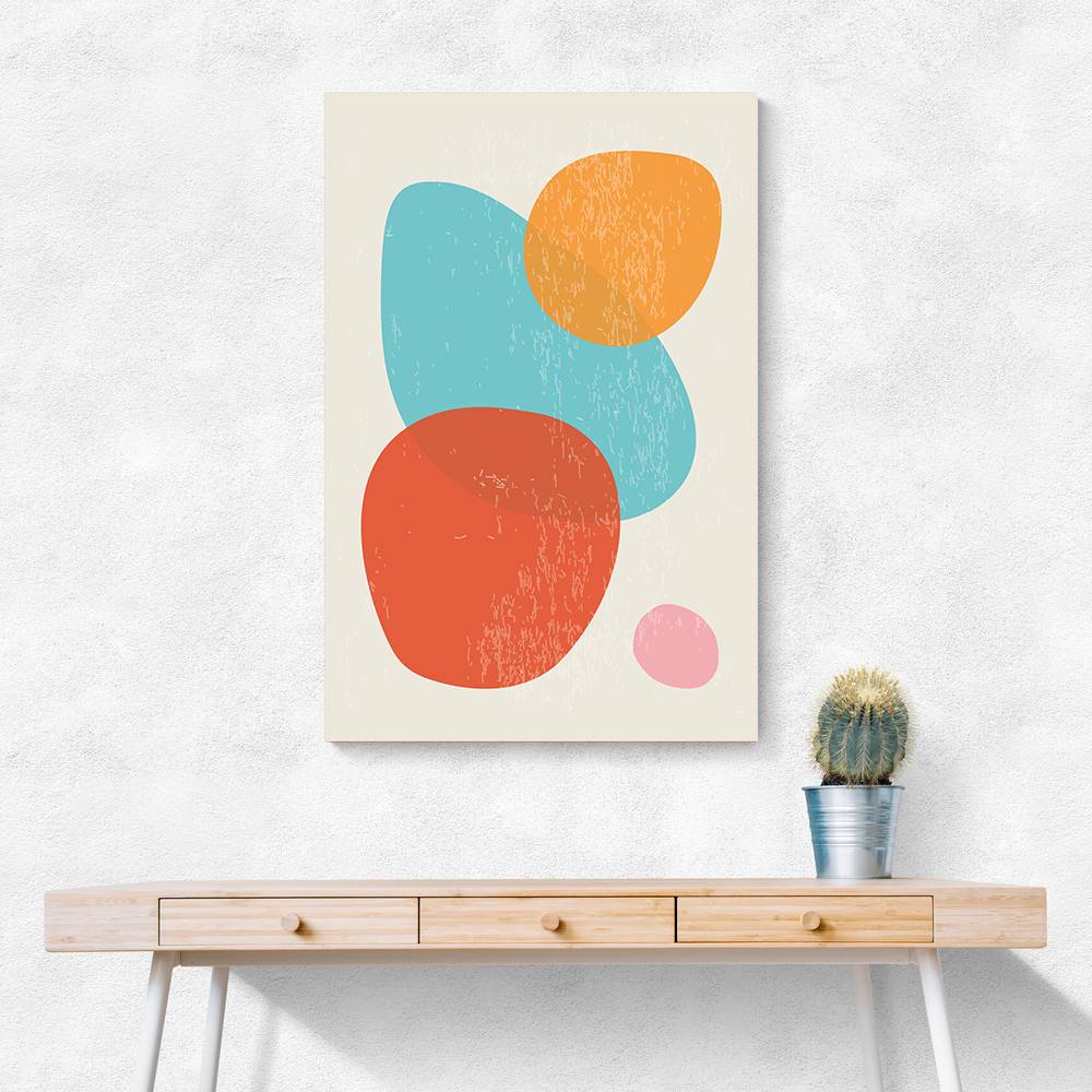 Bright Abstract Shapes #1 Wall Art Bright Abstract Shapes #1 Wall Art